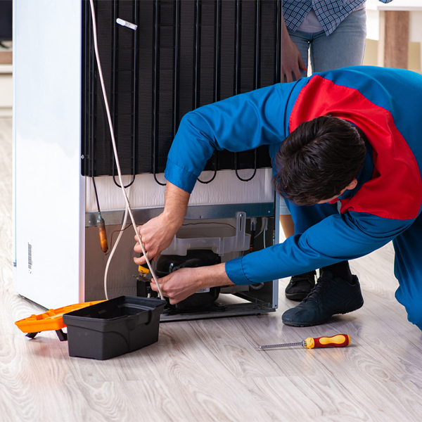 how long does it usually take to repair a refrigerator in Burrows